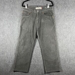 Y2K Levis 559 Relaxed Straight Jeans Gray Wash Mens Size 32x30 **altered READ